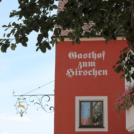 Hotel-Gasthof Zum Hirschen Durrwangen Luaran gambar