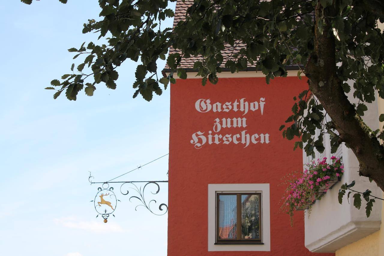 Hotel-Gasthof Zum Hirschen Durrwangen Luaran gambar