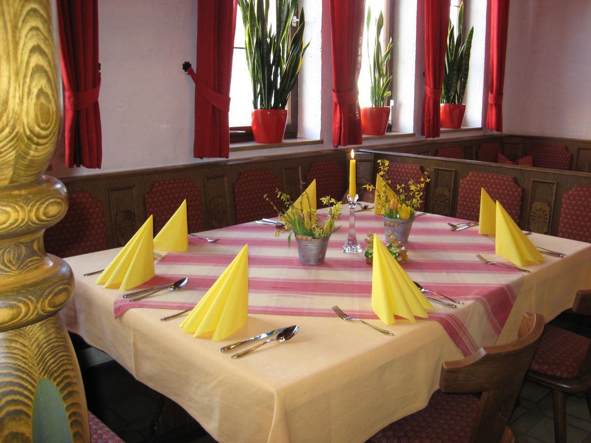 Hotel-Gasthof Zum Hirschen Durrwangen Luaran gambar